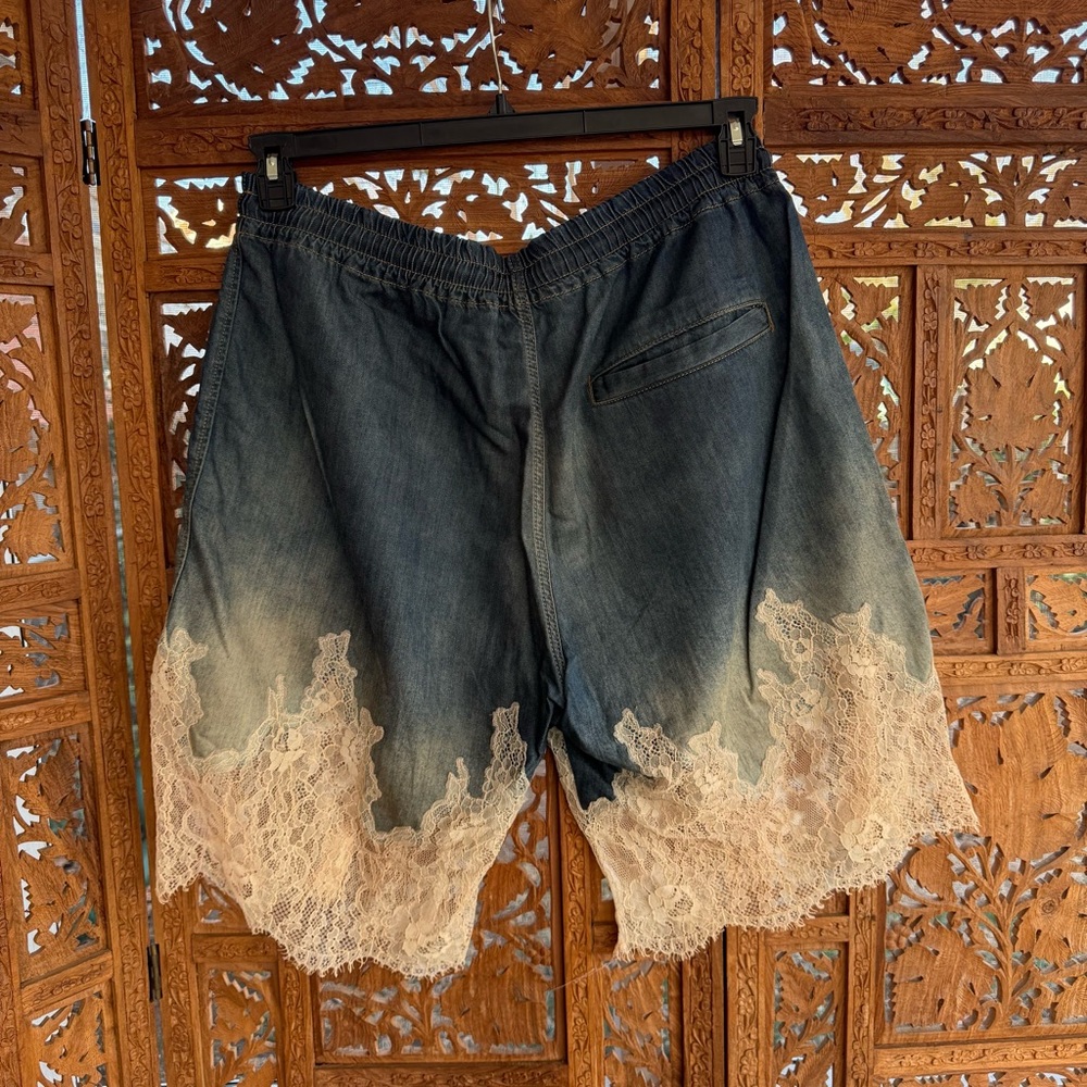Free People x Diesel Lace Shorts - Picture 4 of 4